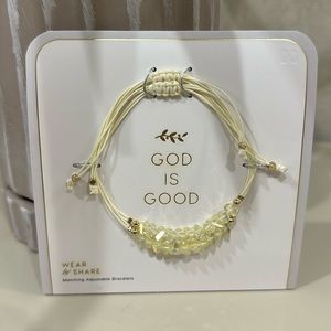 COCO + CARMEN God is Good Faith Bracelet